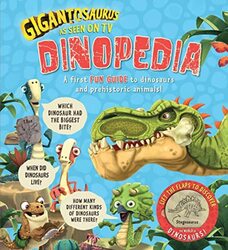 Gigantosaurus - Dinopedia: lift the flaps to discover the world of dinosaurs! , Paperback by Cyber Group Studios - Cyber Group Studios