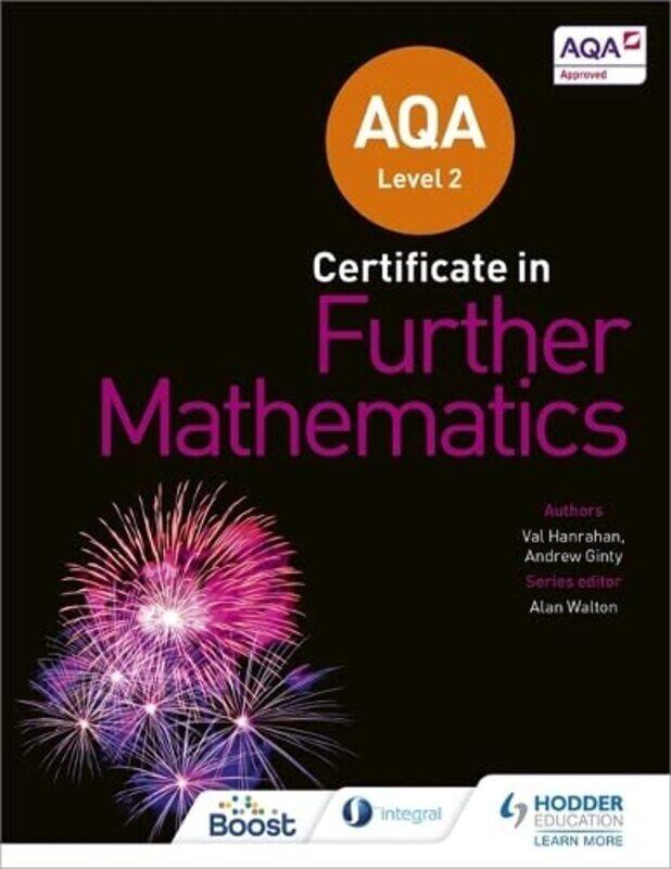 

AQA Level 2 Certificate in Further Mathematics,Paperback,By:Ginty Andrew