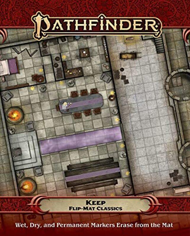 

Pathfinder Flip-Mat Classics: Keep , Paperback by Corey Macourek