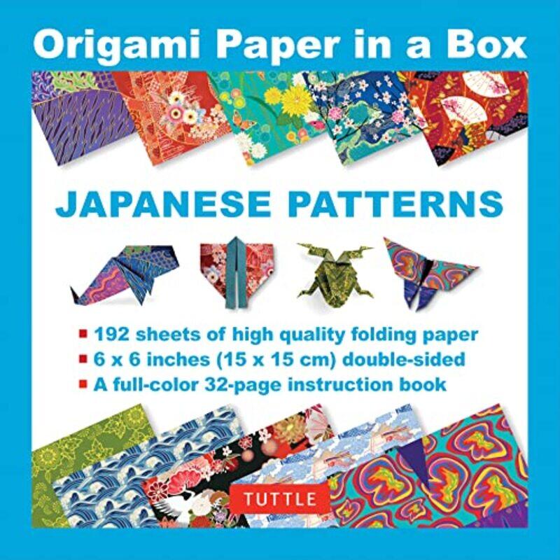 

Origami Paper In A Box Japanese Patterns By Tuttle Studio - Paperback