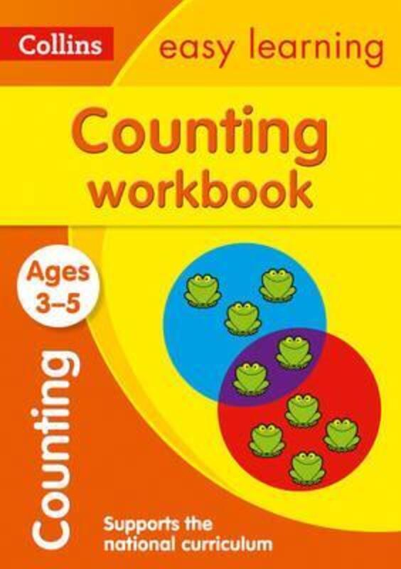 Counting Workbook Ages 3-5: Prepare for Preschool with easy home learning (Collins Easy Learning Pre.paperback,By :Collins Easy Learning
