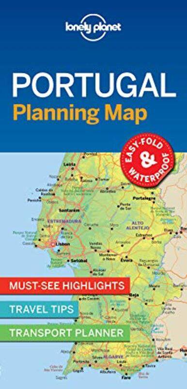 

Lonely Planet Portugal Planning Map,Paperback,by:Lonely Planet