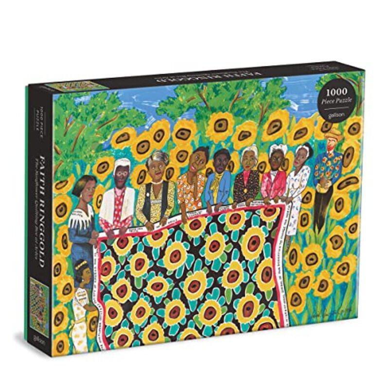 

Sunflower Quilting Bee At Arles 1000 Pc By Ringgold Faith - Hardcover