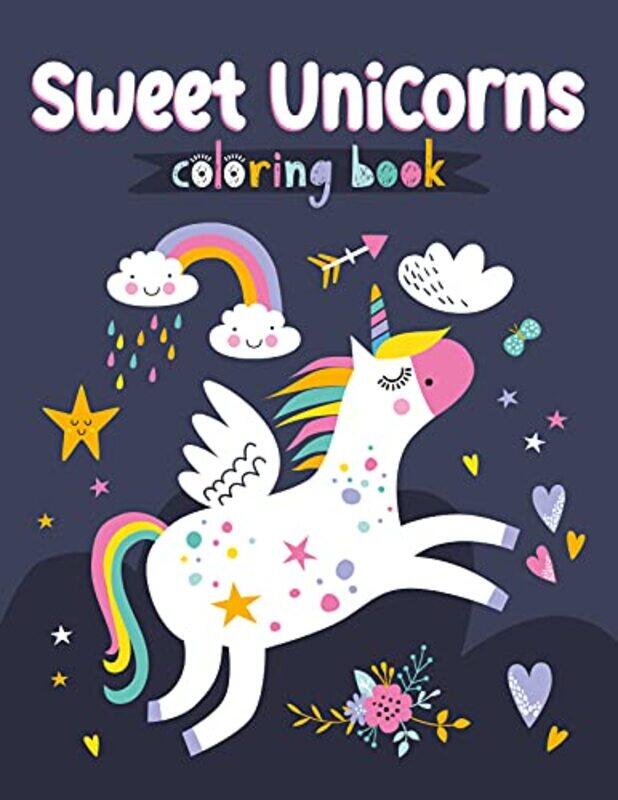 

Sweet Unicorns Coloring Book by Clorophyl Editions-Paperback