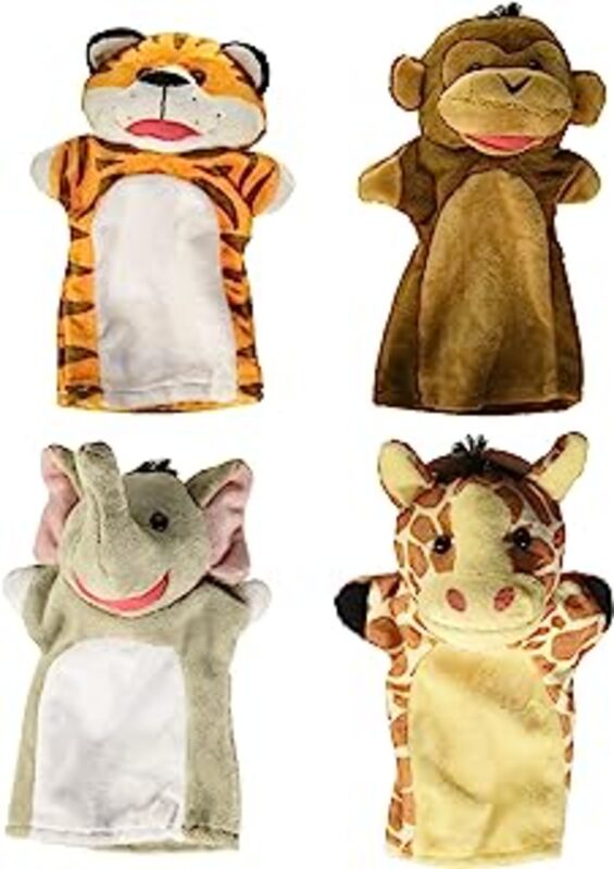 Zoo Friends Hand Puppets By Melissa & Doug -Paperback