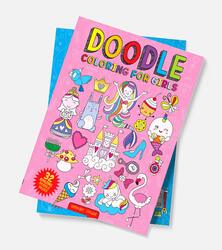 Doodle Coloring For Girls, Paperback Book, By: Wonder House Books