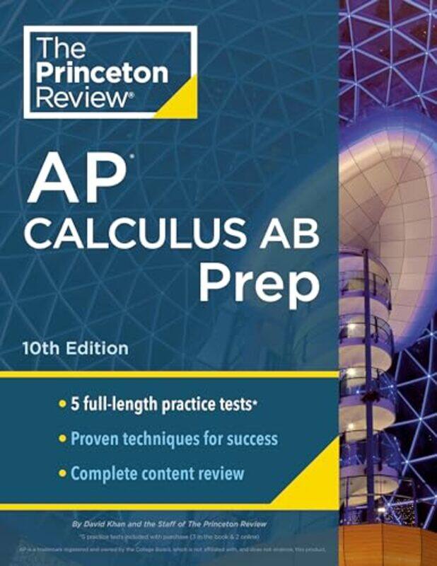 

Princeton Review AP Calculus AB Prep 2024 by Joseph Pisenti-Paperback