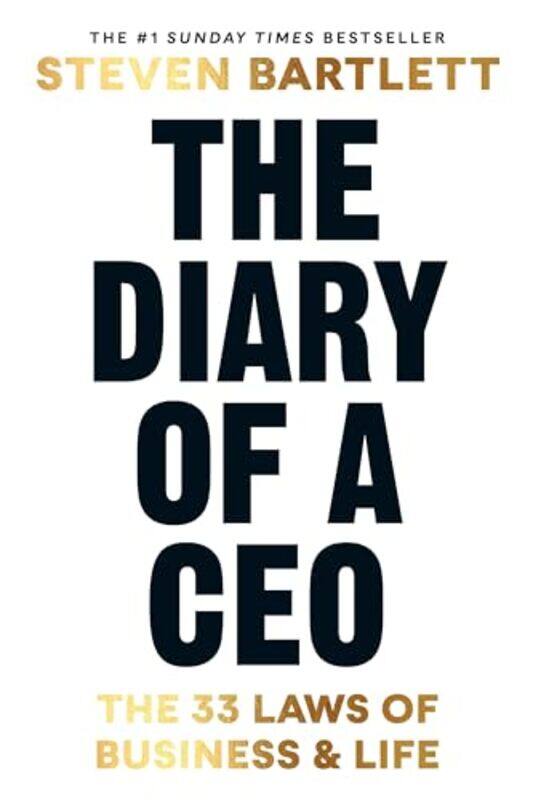 

The Diary Of A Ceo The 33 Laws Of Business And Life,Hardcover By Steven Bartlett