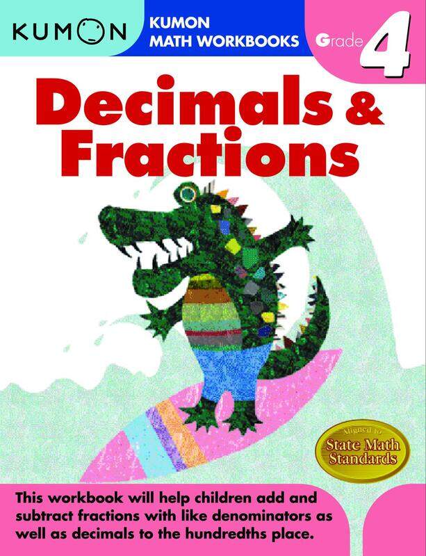 

Grade 4 Decimals and Fractions, Paperback Book, By: Kumon