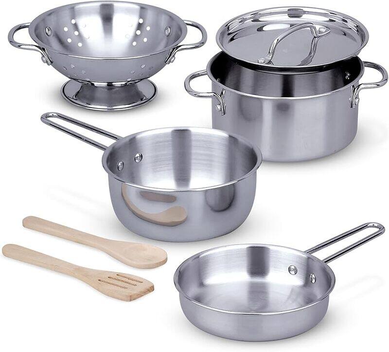 

Lets Play House Pots and Pans Set by Melissa & Doug..Paperback