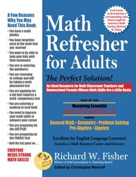 Math Refresher for Adults: The Perfect Solution,Paperback by Fisher, Richard W