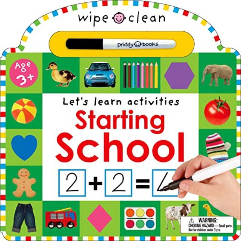 

Wipe Clean Starting School By Roger Priddy - Paperback