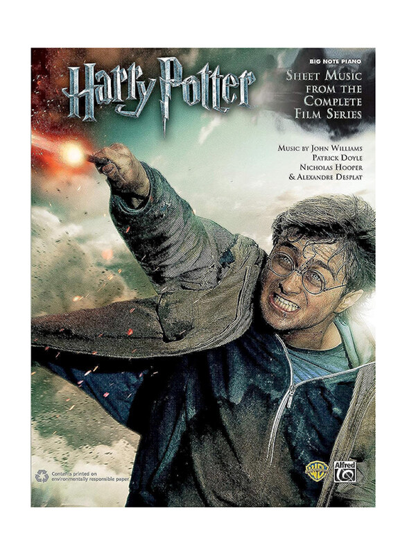 

Harry Potter Sheet Music from the Complete Film Series: Big Note Piano, Paperback Book, By: John Williams, Patrick Doyle, Nicholas Hooper, Alexandre D