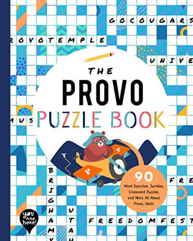 

Provo Puzzle Book by YOU ARE HERE BOOKS-Paperback