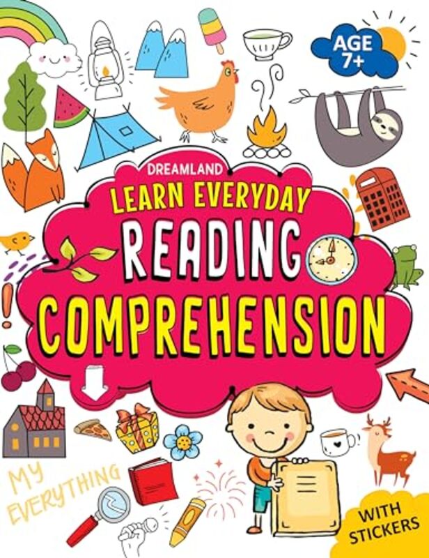 Learn Everyday Reading Comprehension Age 7+ by Dreamland Publications - Paperback