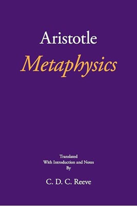 

Metaphysics by AristotleC D C Reeve-Paperback