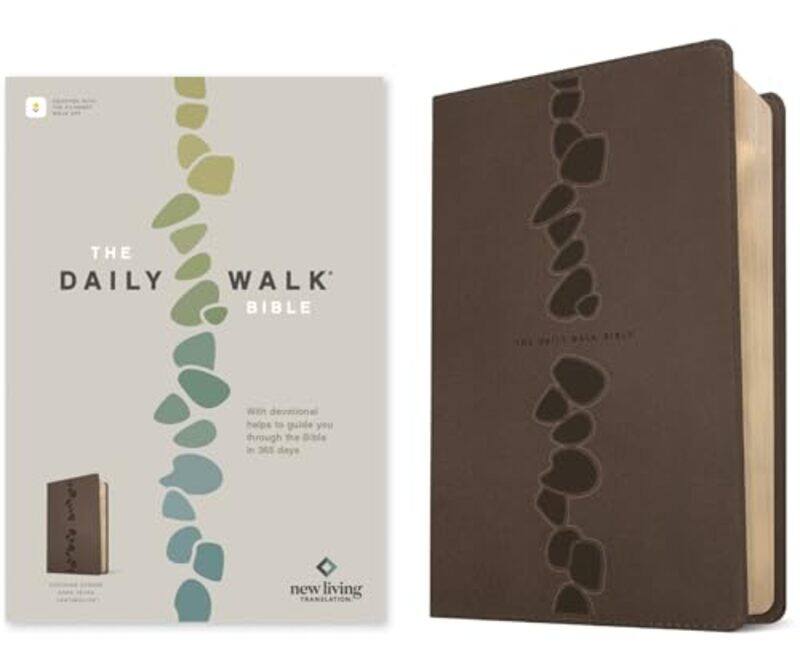 

Nlt Daily Walk Bible Stepping Stones Dark Taupe By Tyndale House Publishers Paperback