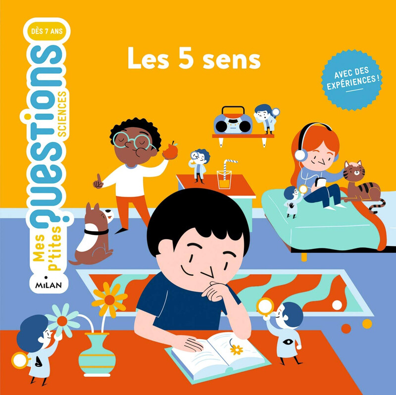 

Les 5 Sens Mes P'tites Questions, Hardcover Book, By: Angelique Le Touze