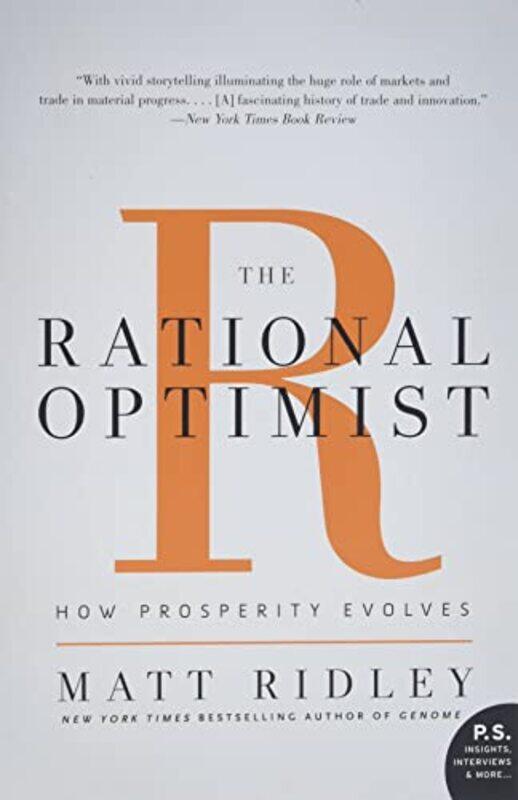 

Rational Optimist By Ridley Matt - Paperback