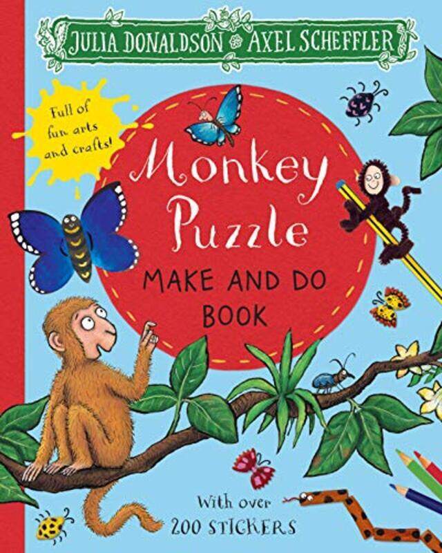 

Monkey Puzzle Make and Do Book,Paperback by Julia Donaldson