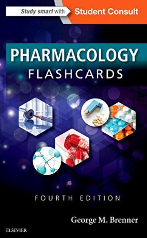 

Pharmacology Flash Cards By Brenner, George M. (Professor Emeritus of Pharmacology, Oklahoma State University College of Osteopa Paperback
