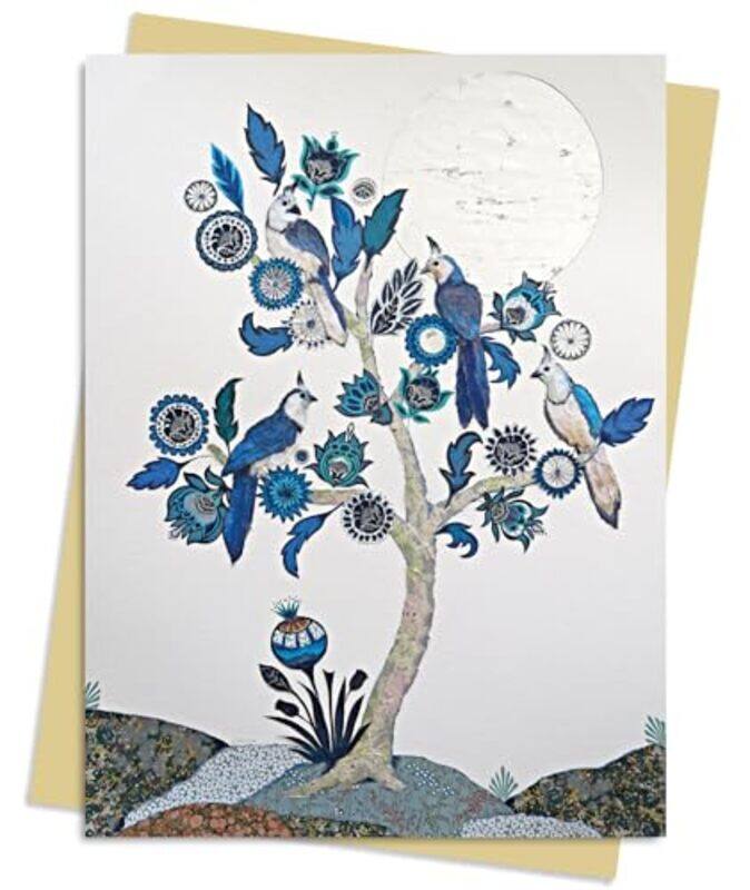 

Alexandra Milton: Silver Tree of life with Four White-throated Magpies Greeting Card Pack by -Other Book Format