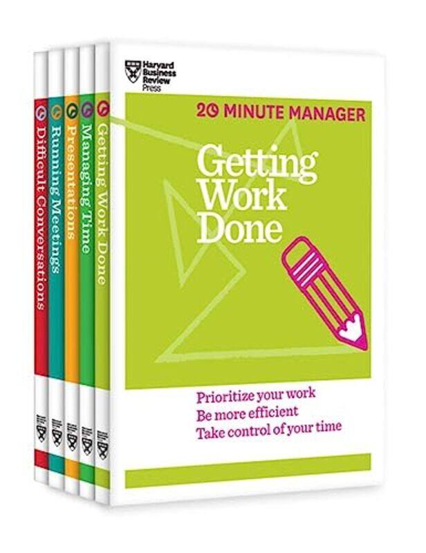 

The Hbr Essential 20Minute Manager Collection 5 Books Hbr 20Minute Manager Series by Harvard Business Review - Paperback