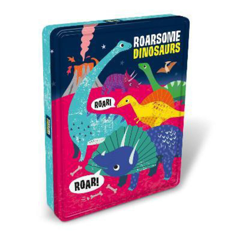 

Roarsome Dinosaurs Tin of Books, Mixed Media Product, By: Centum Books