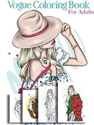 Vogue Coloring Book For Adults Beautiful Fashion Illustration Book Vogue Colors A To Z A Fashion by Fancybookpress Lovely Paperback