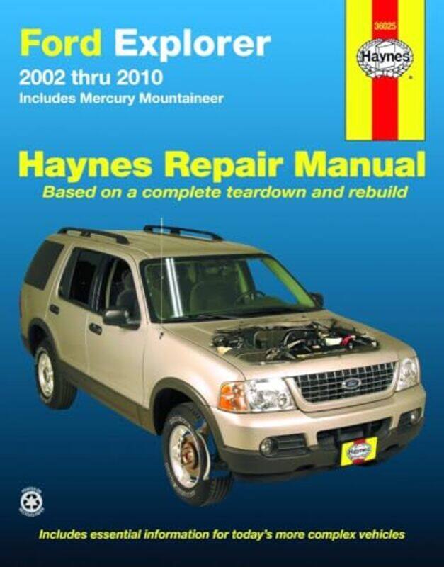 

Ford Explorer & Mercury Mountainer 0210 By Haynes Publishing Paperback