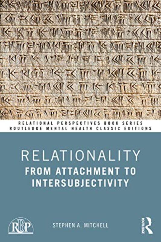 

Relationality by Stephen A Mitchell-Paperback