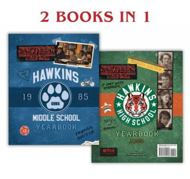 

Hawkins Middle School Yearbook/Hawkins High School Yearbook (Stranger Things), Hardcover Book, By: Matthew J. Gilbert