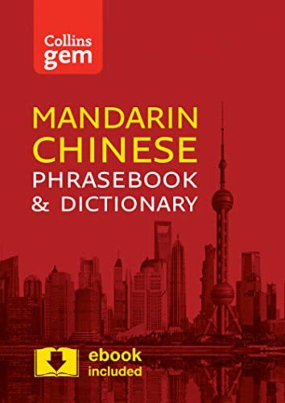 

Collins Mandarin Chinese Phrasebook and Dictionary Gem Edition by Collins Dictionaries-Paperback