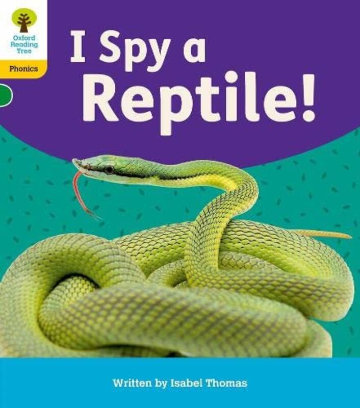 

Oxford Reading Tree Floppys Phonics Decoding Practice Oxford Level 5 I Spy a Reptile! by Ellie Bouhadana-Paperback