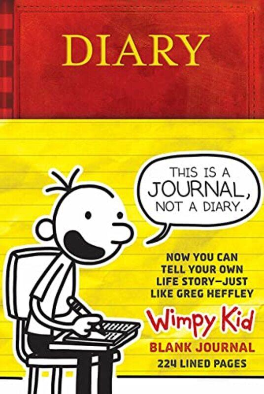

Diary Of A Wimpy Kid Blank Journal By Kinney Jeff - Paperback