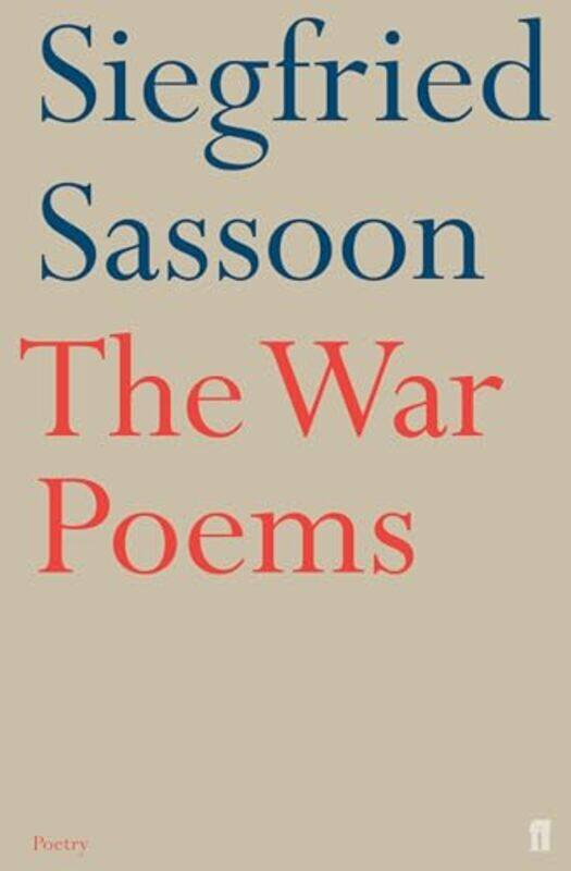 

The War Poems by Siegfried Sassoon-Paperback