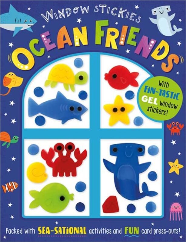 Window Stickies Ocean Friends by Make Believe IdeasDanielle Mudd-Paperback