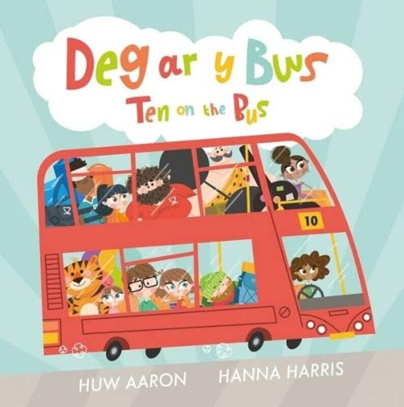 

Deg ar y Bws Ten on the Bus by Huw AaronHanna Harris-Paperback