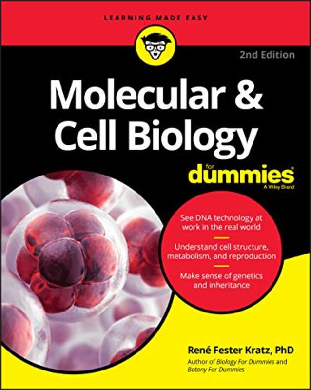 Molecular & Cell Biology For Dummies by Tom Bruce-Gardyne-Paperback