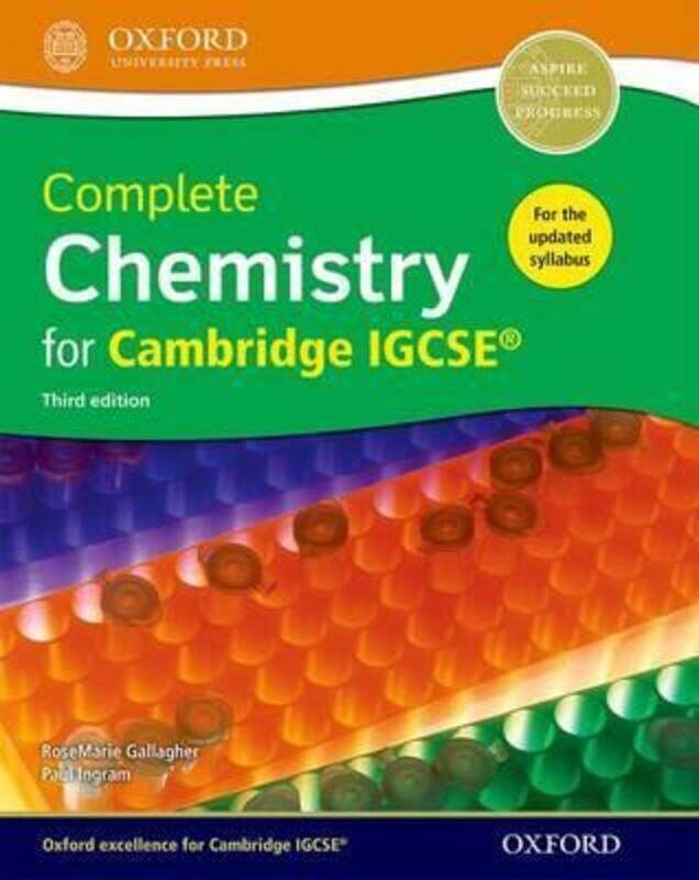 

Complete Chemistry for Cambridge IGCSE (R): Third Edition, Paperback Book, By: RoseMarie Gallagher