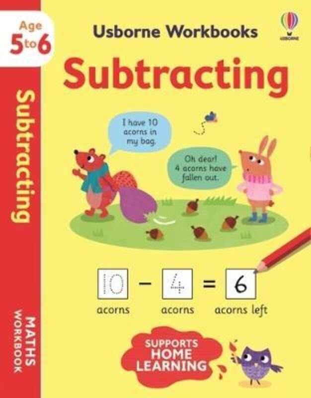 

Usborne Workbooks Subtracting 5-6, Paperback Book, By: Holly Bathie