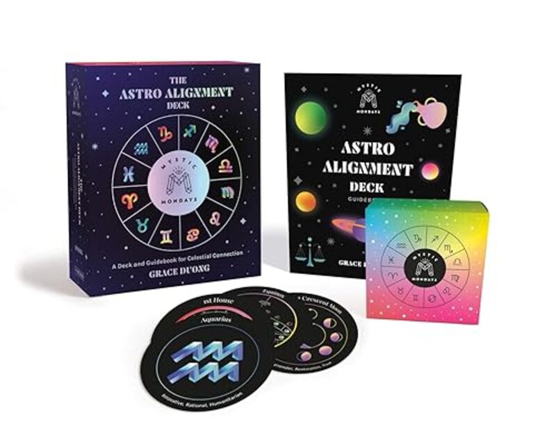 Mystic Mondays The Astro Alignment Deck A Deck and Guidebook for Celestial Connection by Duong, Grace Paperback