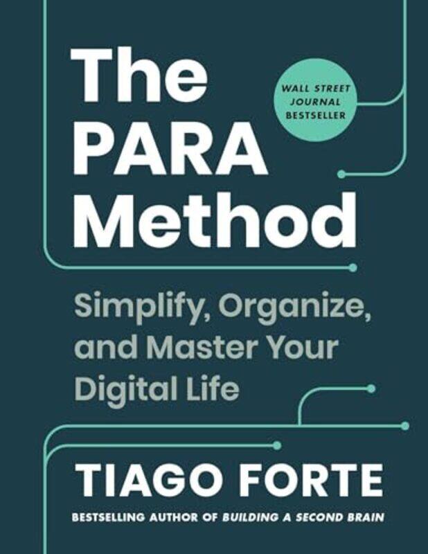 

The Para Method: Simplify, Organize, And Master Your Digital Life By Forte, Tiago Hardcover