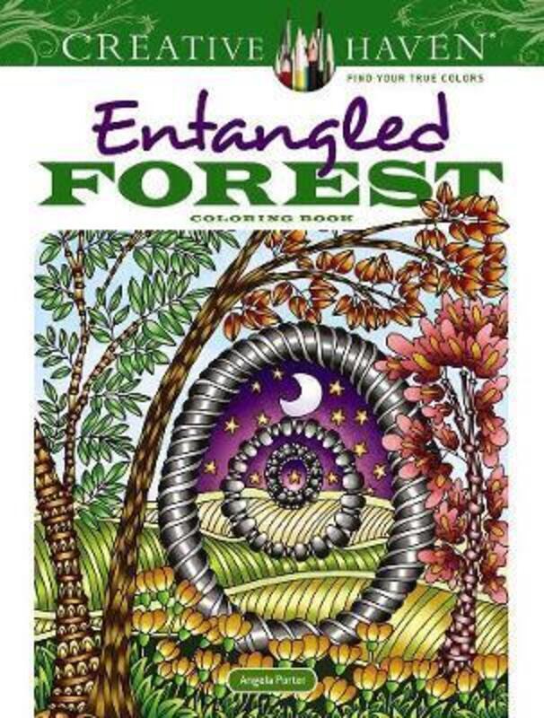 Creative Haven Entangled Forest Coloring Book.paperback,By :Porter, Angela