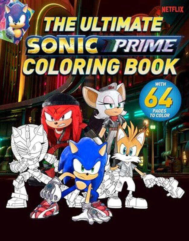 

The Ultimate Sonic Prime Coloring Book by Spaziante, Patrick Paperback