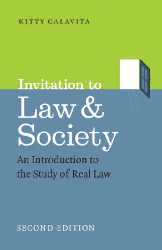 

Invitation To Law And Society Second Edition by Kitty Calavita-Paperback