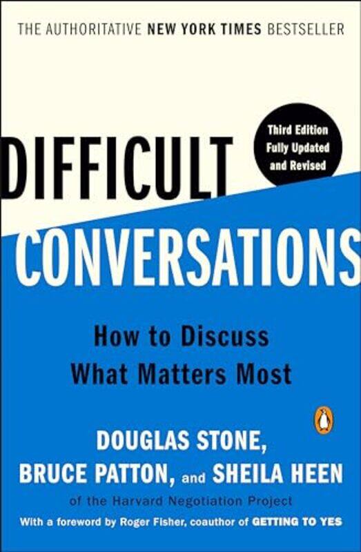 

Difficult Conversations By Stone Douglas - Paperback