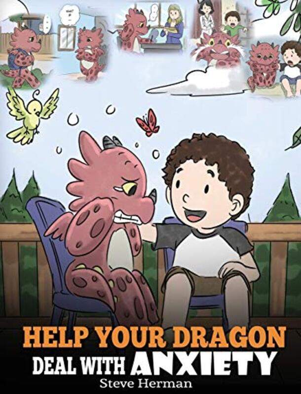 

Help Your Dragon Deal with Anxiety by Herman Steve-Hardcover