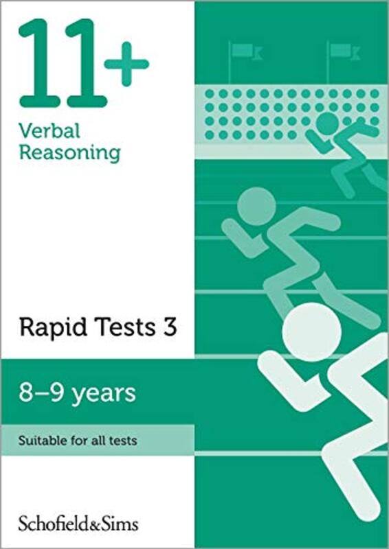 11+ Verbal Reasoning Rapid Tests Book 3 Year 4 Ages 89 By Schofield & Sims, Sian - Goodspeed Paperback