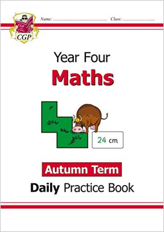 Ks2 Maths Year 4 Daily Practice Book Autumn Term By CGP Books - CGP Books Paperback